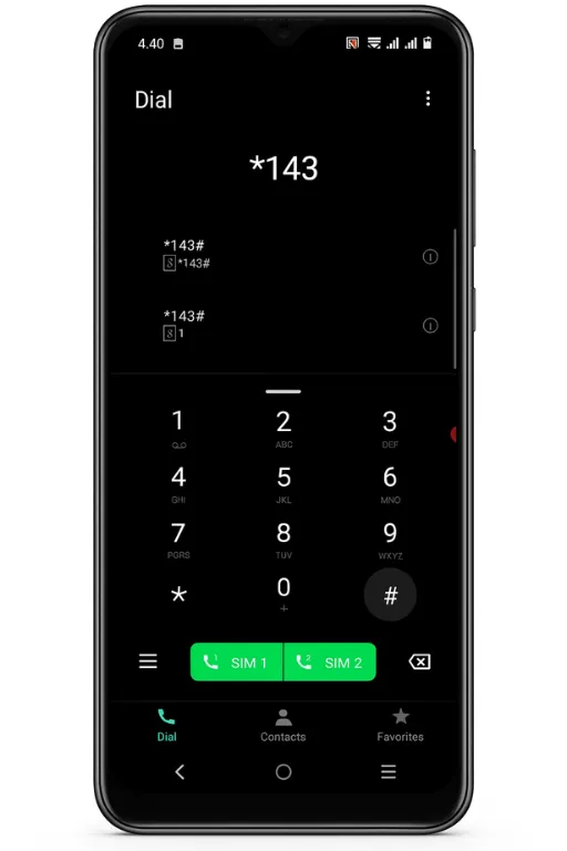 How to borrow load in TM by dialing-1