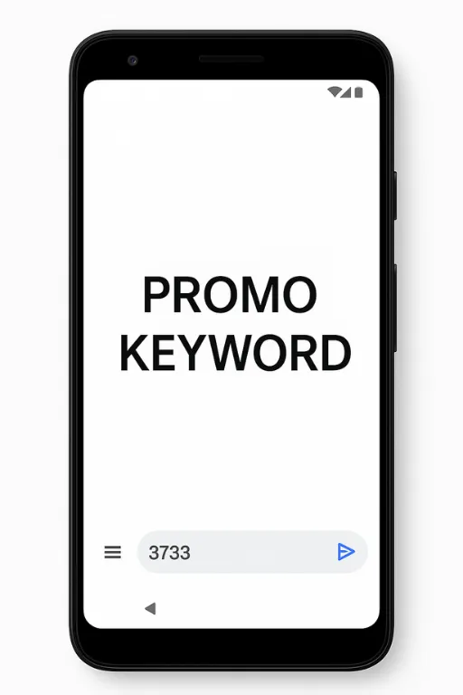 How to borrow load in TM by sending text