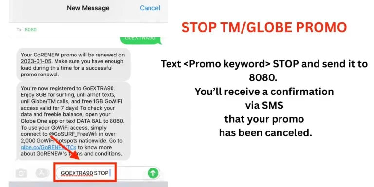 stop tm promo by text