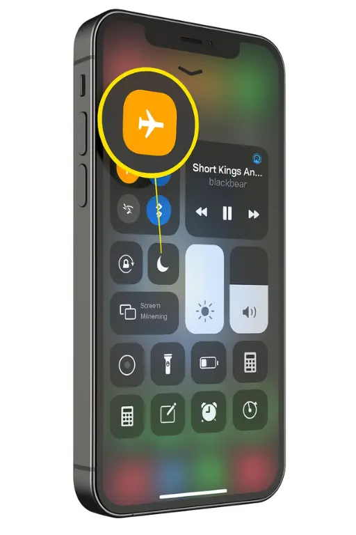 how to disable airplane mode in iPhone