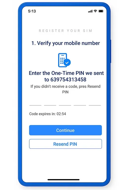verify OTP