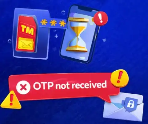 OTP NOT RECEIVE DURING TM SIM REGISTRATION